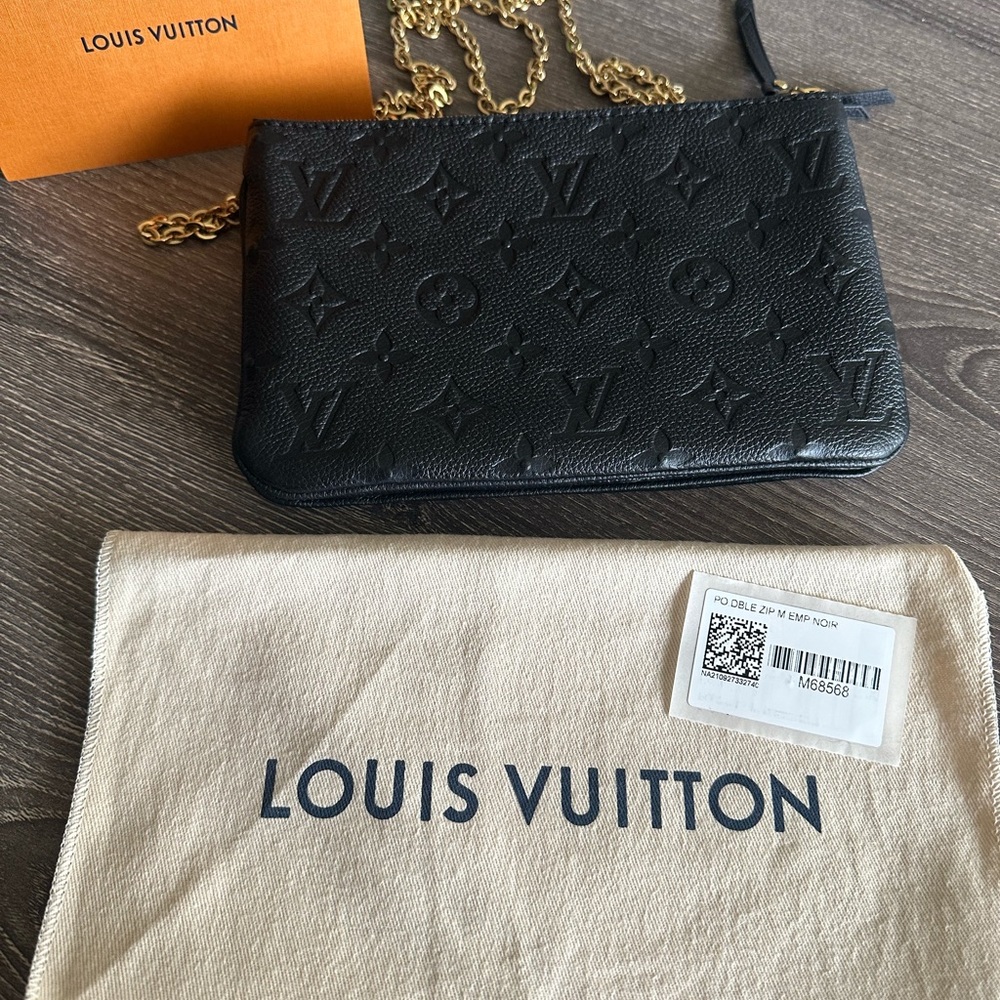 Louis Vuitton Double Zip Empreinte Crossbody Gem